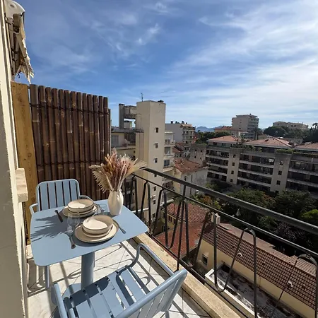Terrasse Cannes, 10min Gare, 15min Plages * Cannes